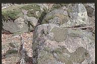 Rocks and lichen, Tinnerö