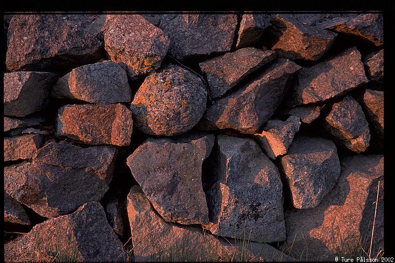 Stone wall, Tinnerö