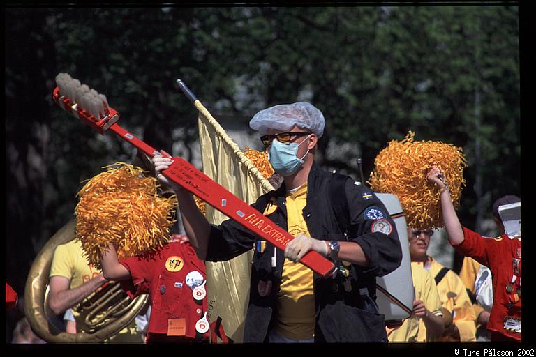 Student Orchestra Festival Parade, Linköping 2001