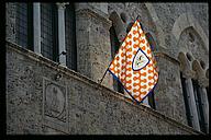 Unicorn façade flag, Siena