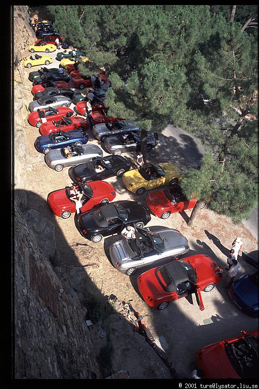 Fiat Barchettas, Pienza