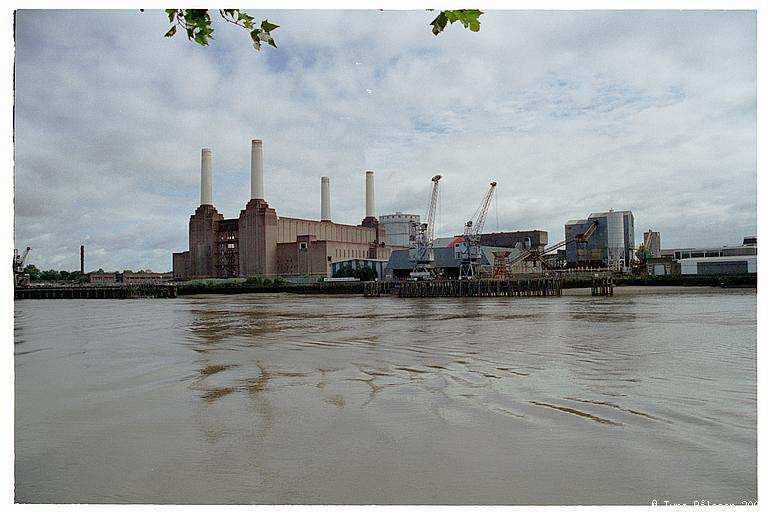 Battersea Power Station, from Grosvenor Road