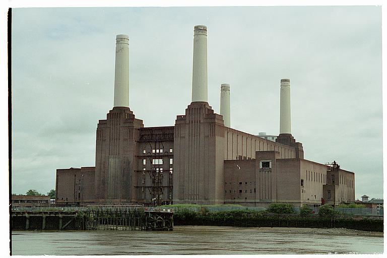 Battersea Power Station, from Grosvenor Road