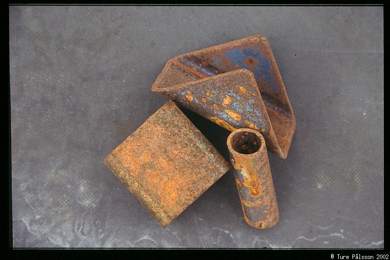 Scrap metal still life, Tornby