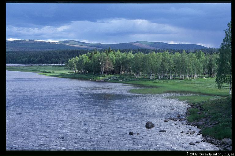 Varjisån, near Storforsen