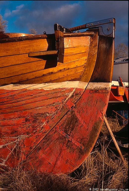 Wood boat