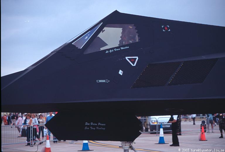 F-117 cockpit